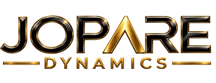 JOPARE Dynamics official black and gold logo